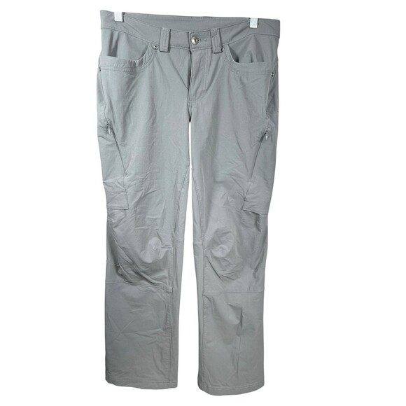 Duluth Trading Co Women’s Flexpedition Straight‑Leg Pants Gray Size 10×29 Hiking - Picture 1 of 12